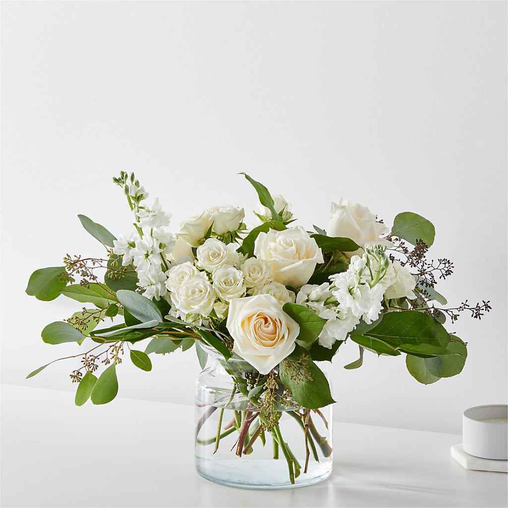 Fresh Linen Bouquet – Zapateria Y Floreria Hernandez, San Jose CA