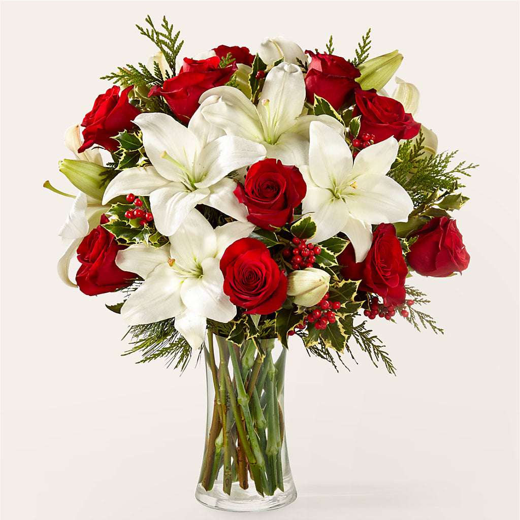 Sparkling Snowflakes Bouquet – Zapateria Y Floreria Hernandez, San Jose CA