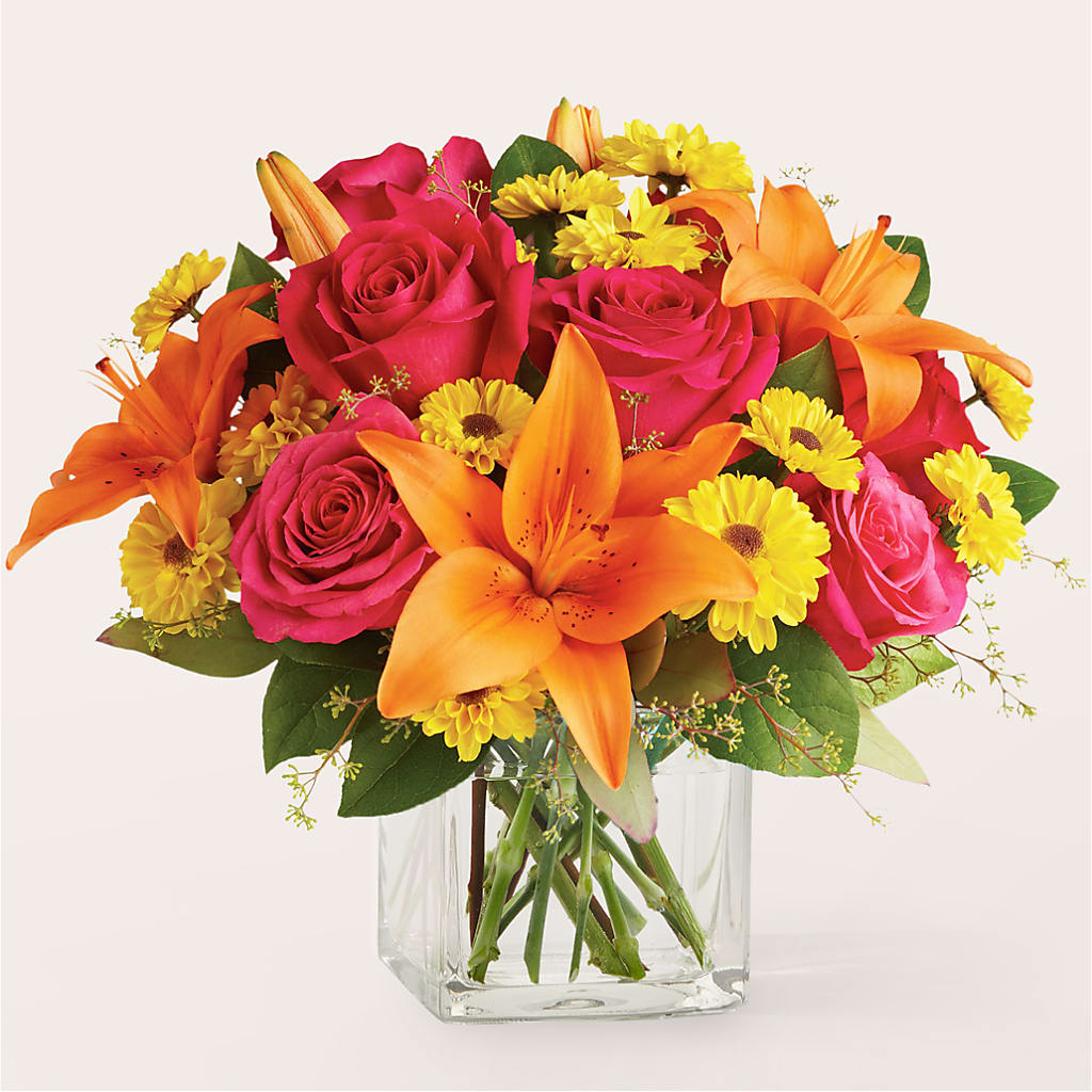Neon Lights Bouquet – Zapateria Y Floreria Hernandez, San Jose CA