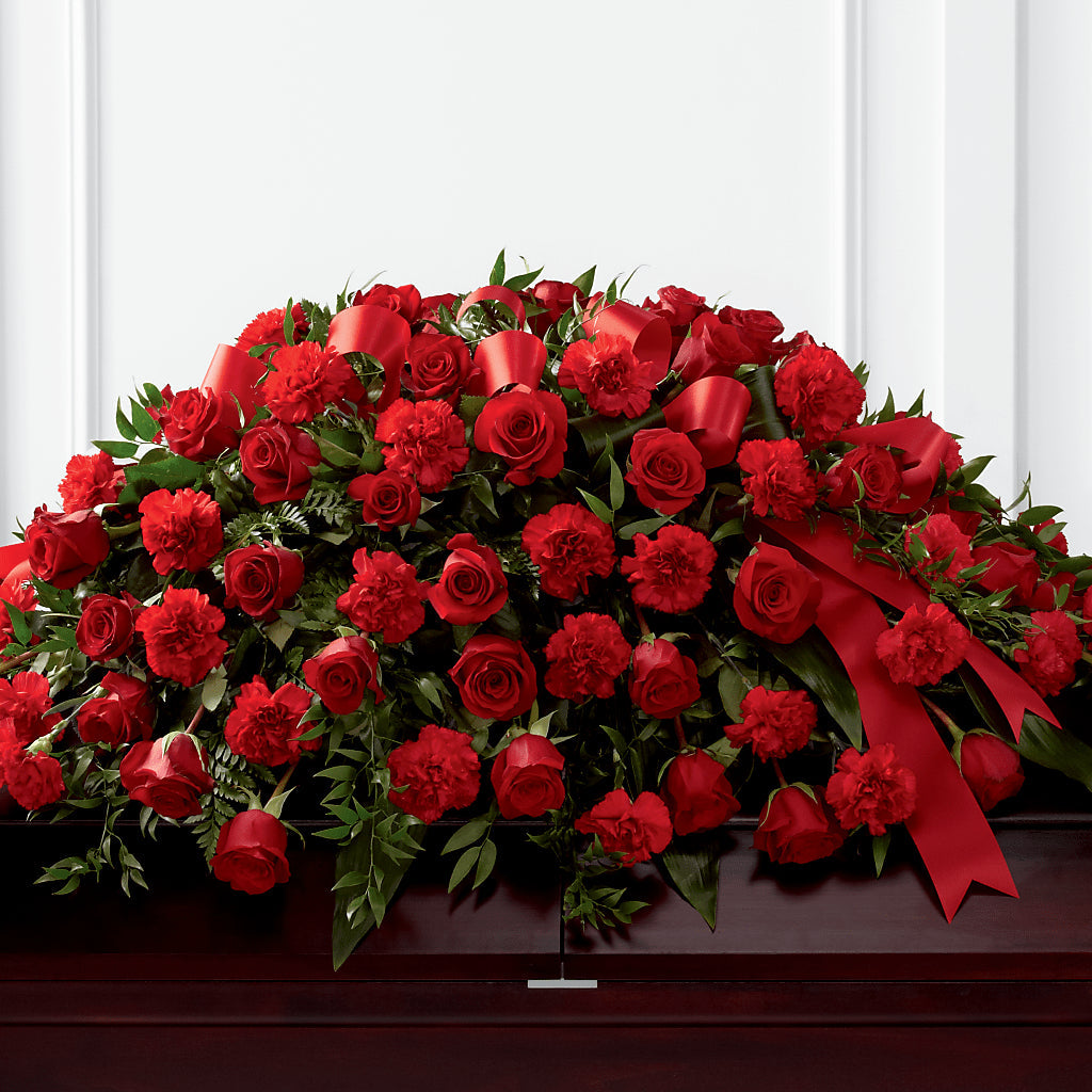 Tribute of Life Casket Spray – Zapateria Y Floreria Hernandez, San Jose CA
