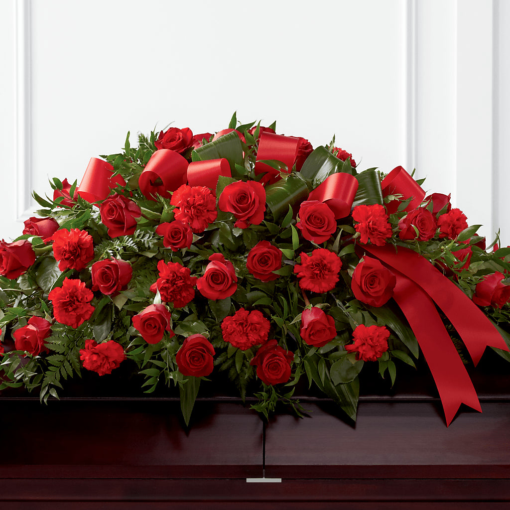 Tribute of Life Casket Spray – Zapateria Y Floreria Hernandez, San Jose CA
