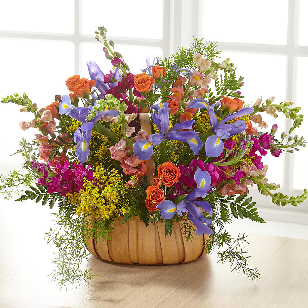 Garden of Life Basket – Zapateria Y Floreria Hernandez, San Jose CA
