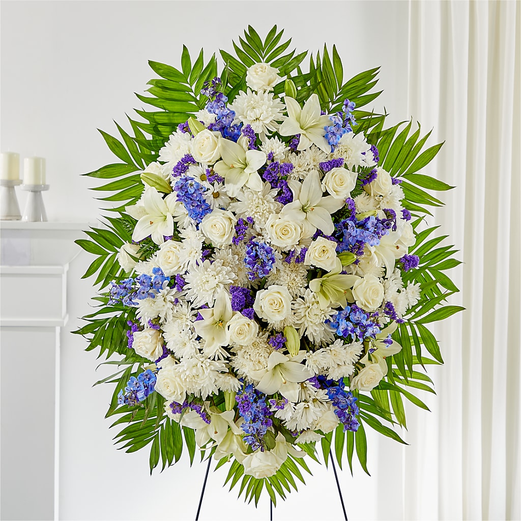 At Rest Standing Spray – Zapateria Y Floreria Hernandez, San Jose CA