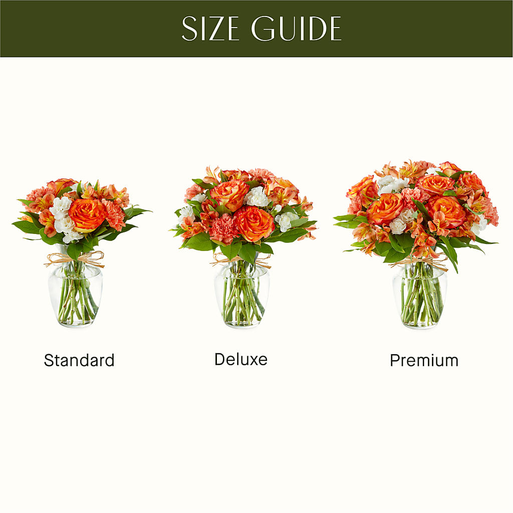 Apricot Glow Bouquet – Zapateria Y Floreria Hernandez, San Jose CA