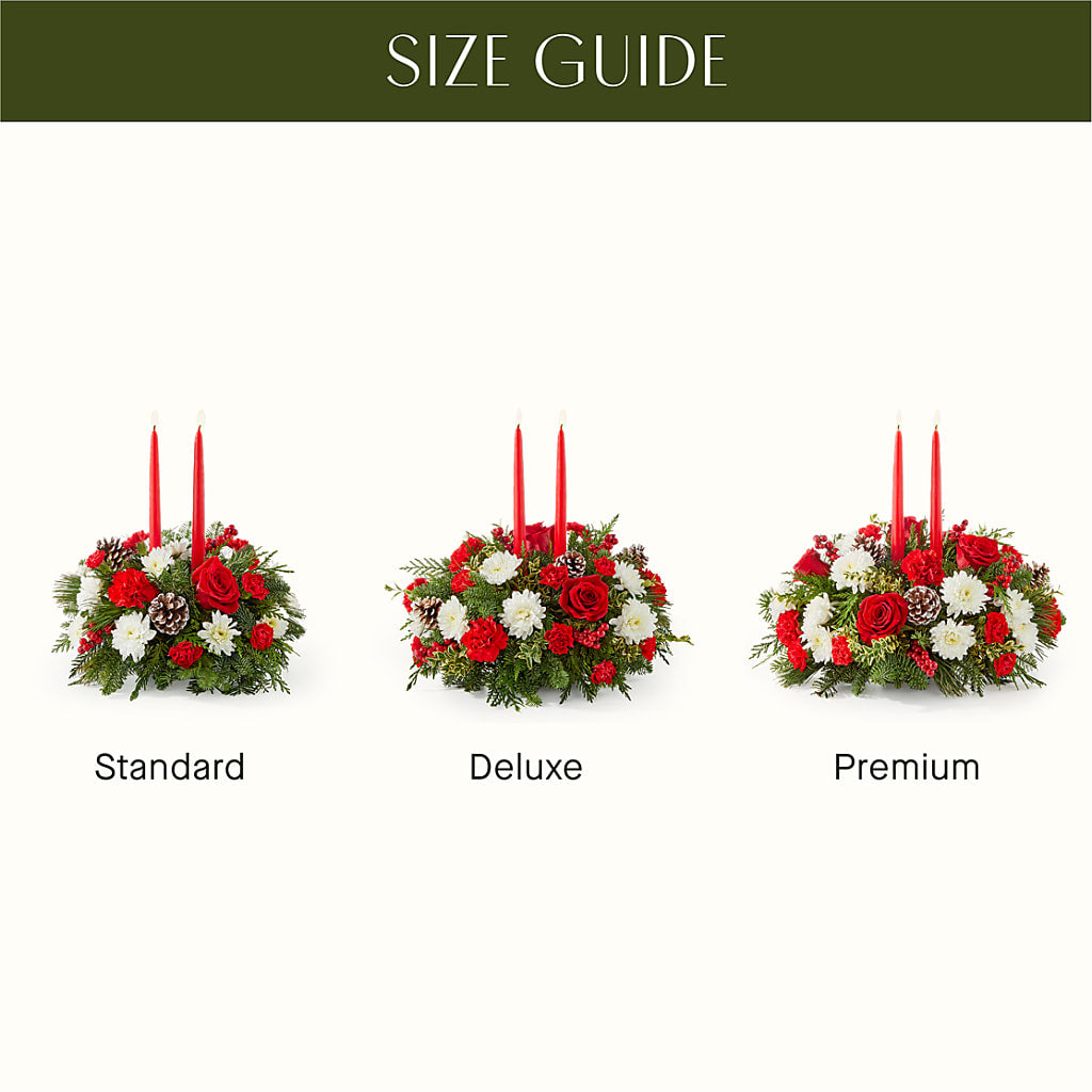 Holiday Soiree Centerpiece – Zapateria Y Floreria Hernandez, San Jose CA
