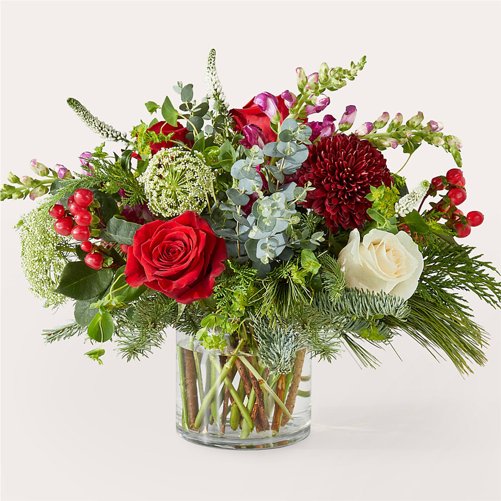 Cranberry Fizz Bouquet – Zapateria Y Floreria Hernandez, San Jose CA