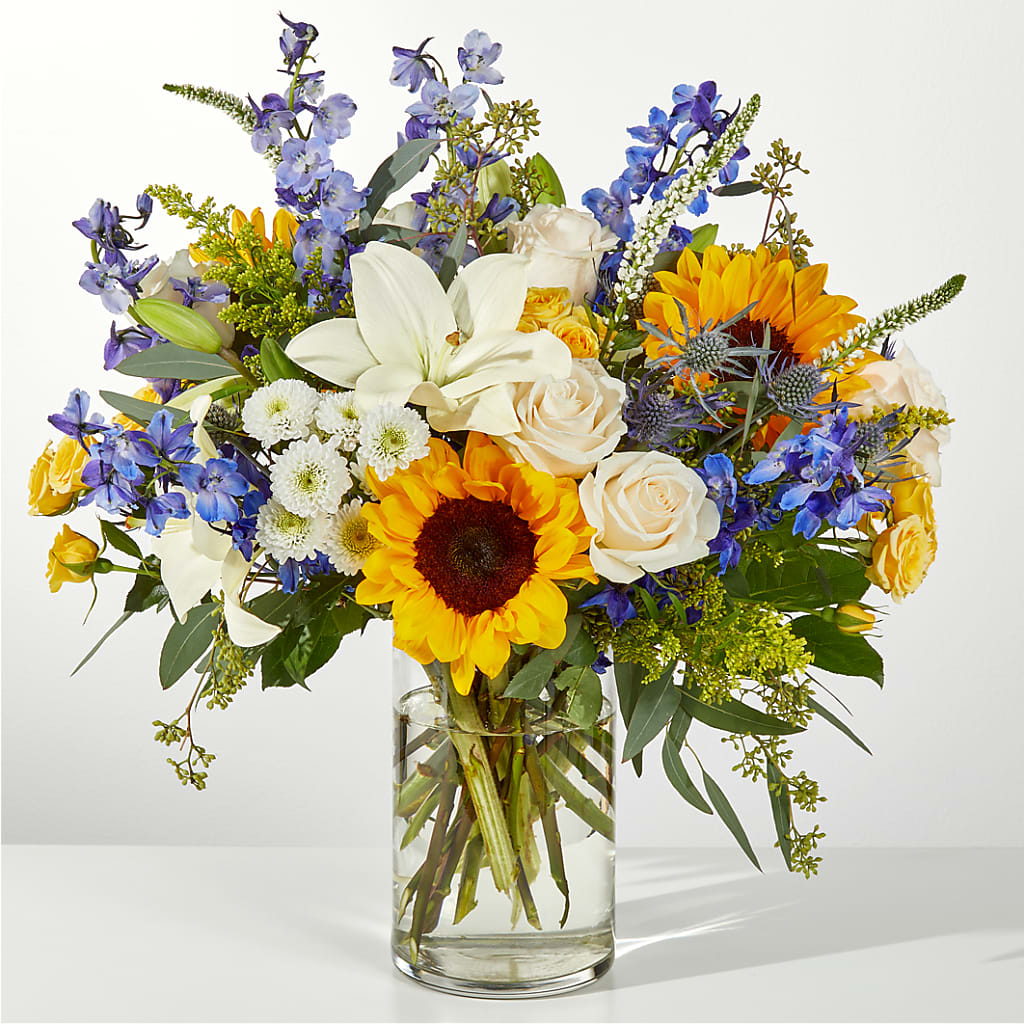 Wonderfully Sunny Bouquet – Zapateria Y Floreria Hernandez, San Jose CA