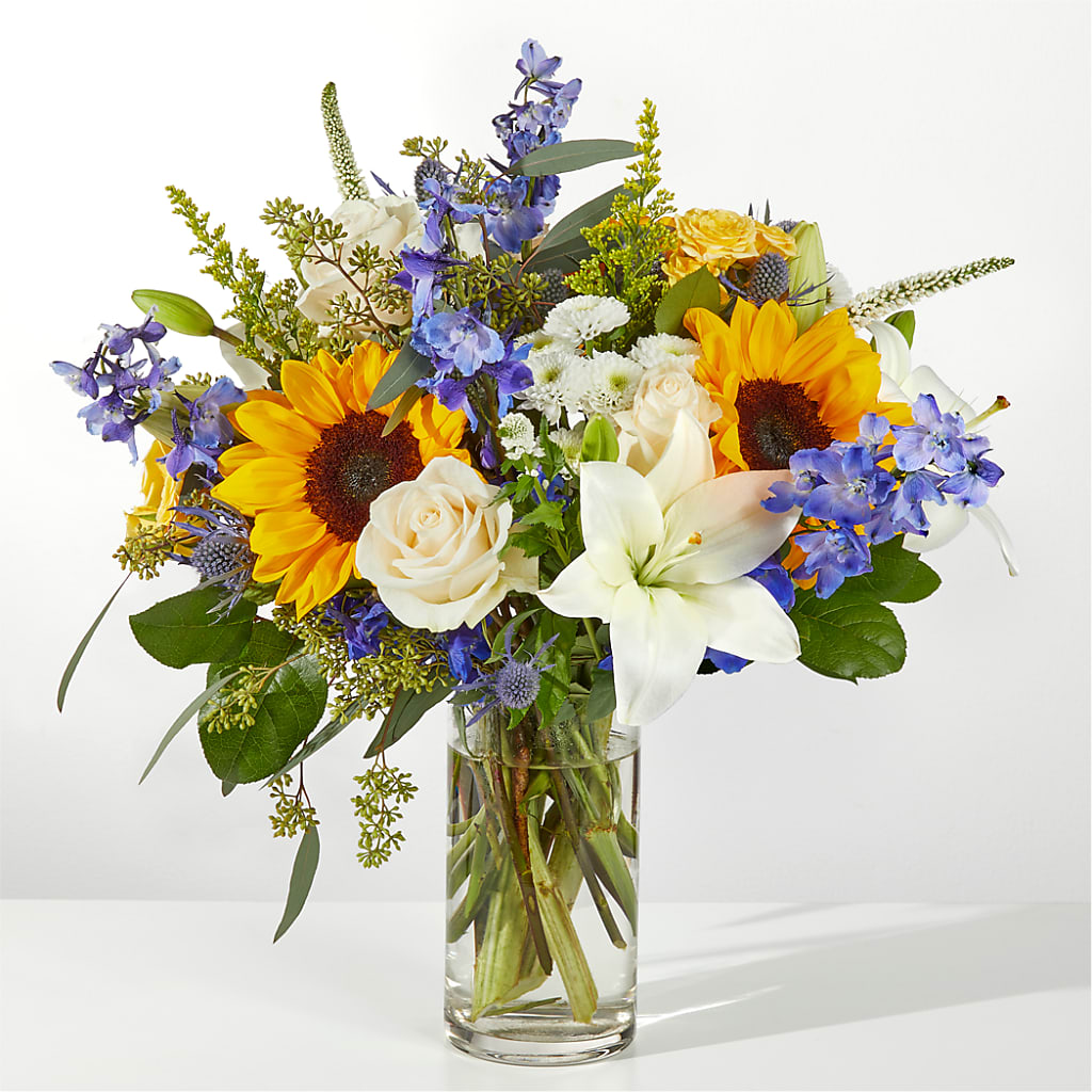 Wonderfully Sunny Bouquet – Zapateria Y Floreria Hernandez, San Jose CA