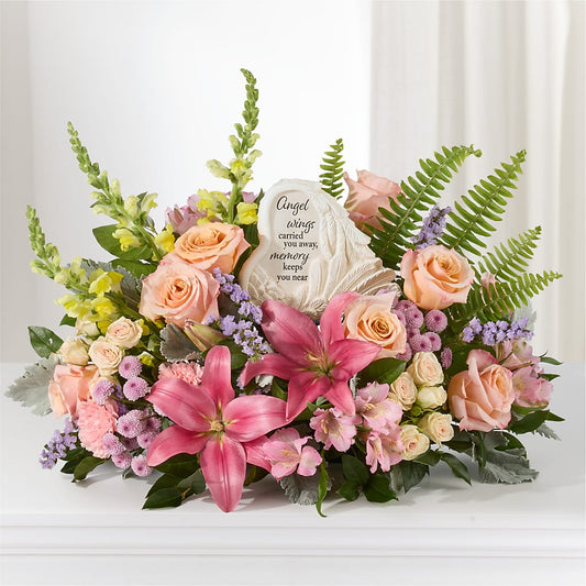 Gentle Light Arrangement –  Zapateria Y Floreria Hernandez, San Jose CA