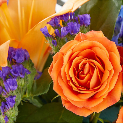 Radiant Citrus Box Bouquet –  Zapateria Y Floreria Hernandez, San Jose CA
