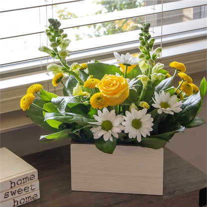 Sun Salutation Box Bouquet –  Zapateria Y Floreria Hernandez, San Jose CA