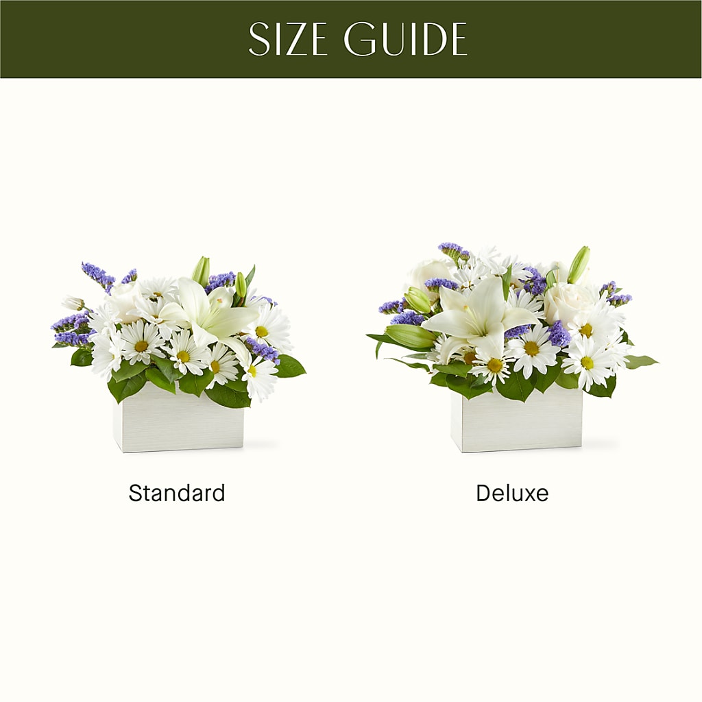 Beyond Blue Box Bouquet –  Zapateria Y Floreria Hernandez, San Jose CA