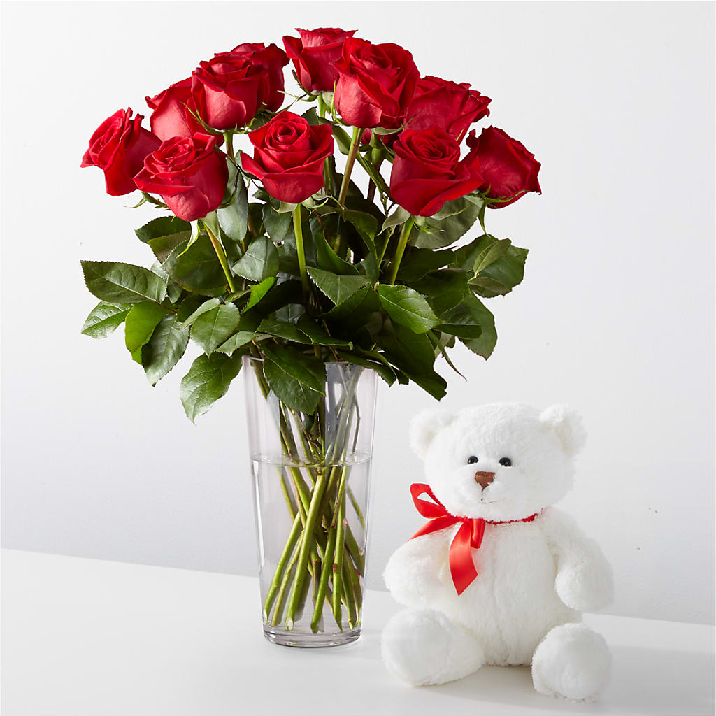 Romantic Long Stem Red Rose Bouquet Bundles –  Zapateria Y Floreria Hernandez, San Jose CA