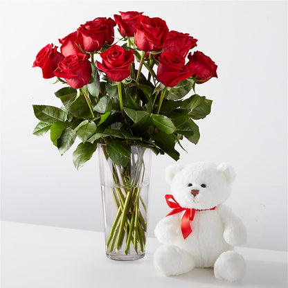 Romantic Long Stem Red Rose Bouquet Bundles –  Zapateria Y Floreria Hernandez, San Jose CA