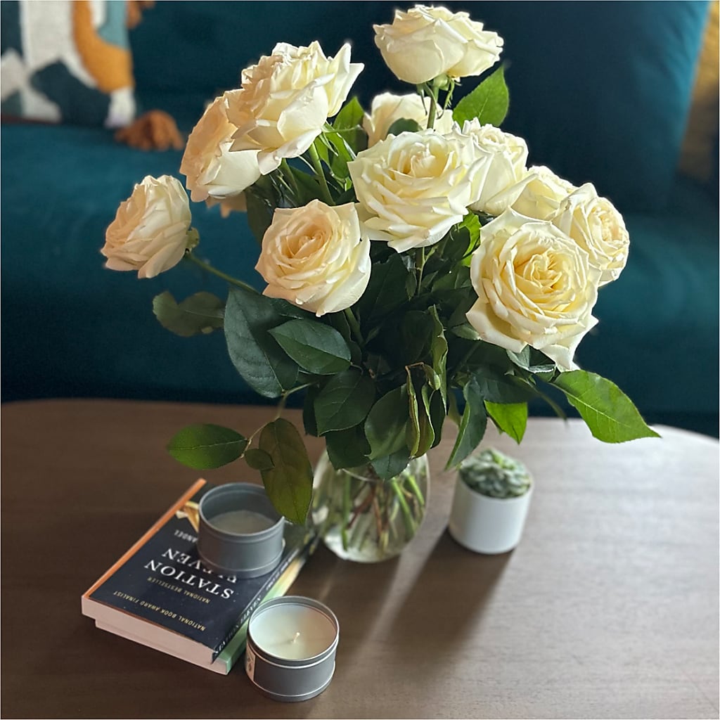 Long Stem Yellow Rose Bouquet –  Zapateria Y Floreria Hernandez, San Jose CA