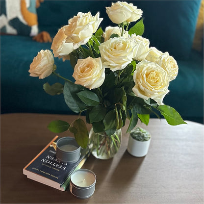 Long Stem Yellow Rose Bouquet –  Zapateria Y Floreria Hernandez, San Jose CA