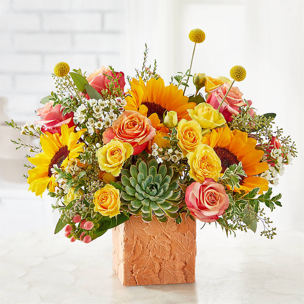 Sunflower Season Bouquet –  Zapateria Y Floreria Hernandez, San Jose CA