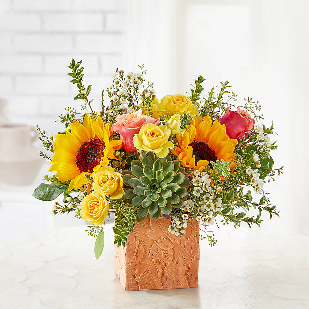 Sunflower Season Bouquet –  Zapateria Y Floreria Hernandez, San Jose CA