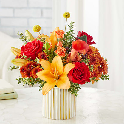 Scarlet Skies Bouquet –  Zapateria Y Floreria Hernandez, San Jose CA