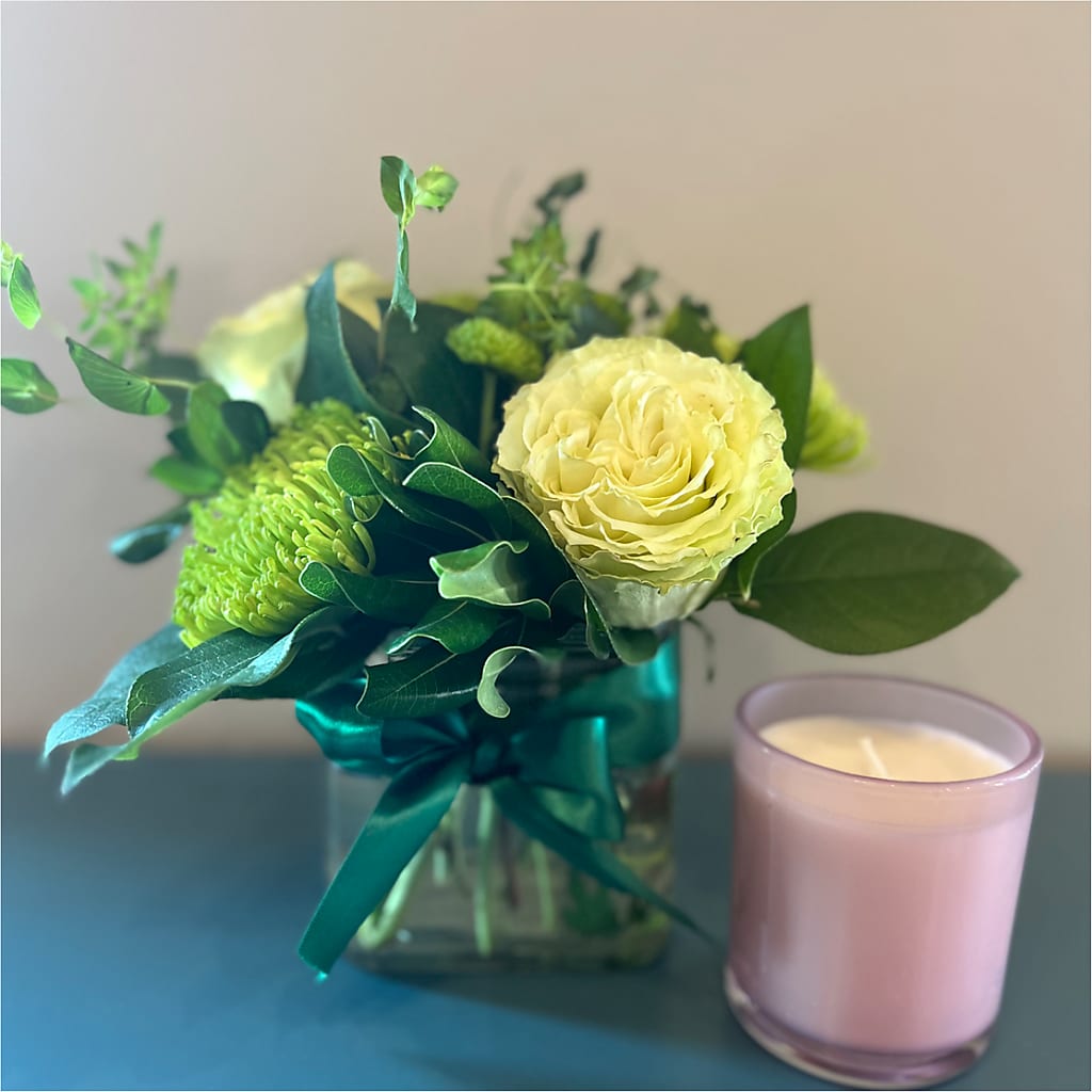 Emerald Forest Bouquet –  Zapateria Y Floreria Hernandez, San Jose CA