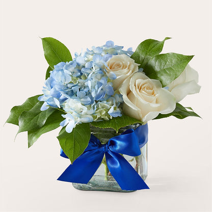 Sky Blue Delight Bouquet –  Zapateria Y Floreria Hernandez, San Jose CA