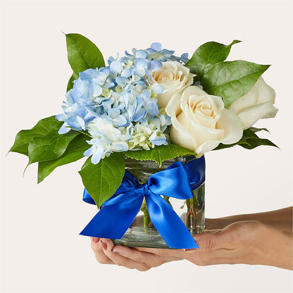Sky Blue Delight Bouquet –  Zapateria Y Floreria Hernandez, San Jose CA
