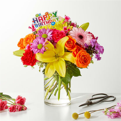 Cue the Confetti - A Florist Original –  Zapateria Y Floreria Hernandez, San Jose CA