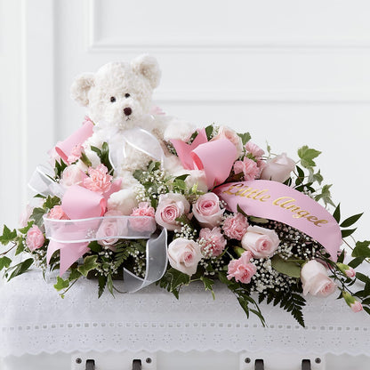 Touch of Sympathy Casket Spray –  Zapateria Y Floreria Hernandez, San Jose CA