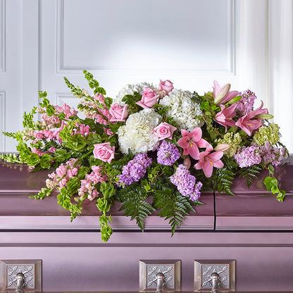 Life's Gratitude Casket Spray –  Zapateria Y Floreria Hernandez, San Jose CA