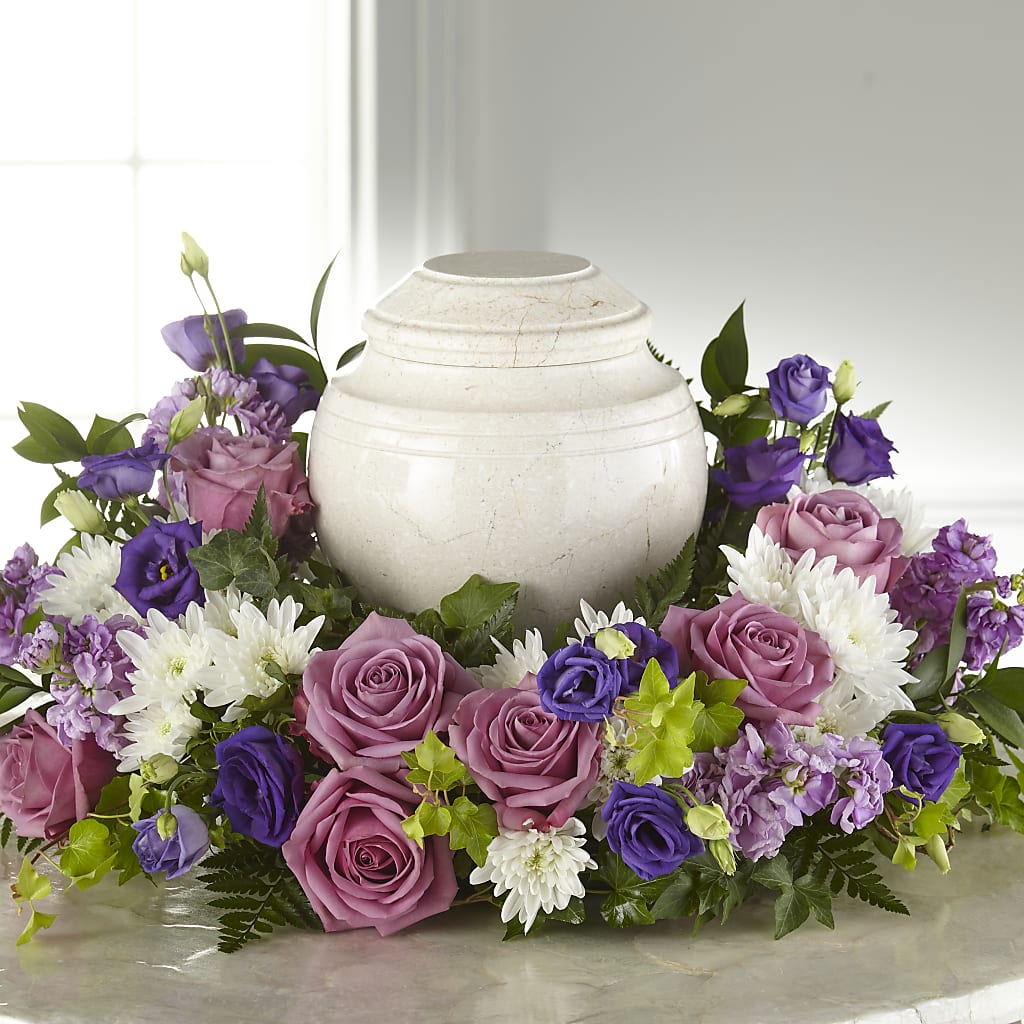 Blooming Sympathy Cremation Adornment –  Zapateria Y Floreria Hernandez, San Jose CA