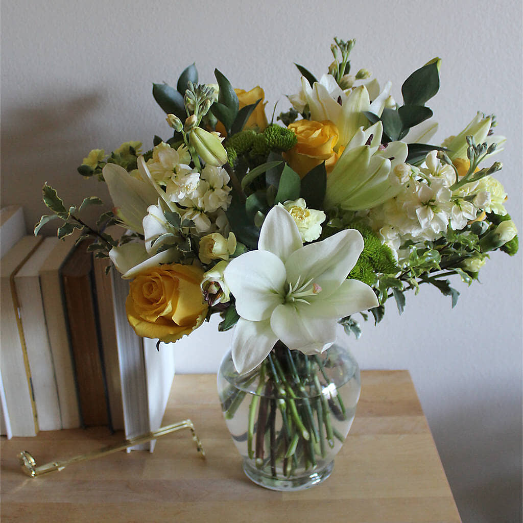 Hope & Serenity Bouquet –  Zapateria Y Floreria Hernandez, San Jose CA