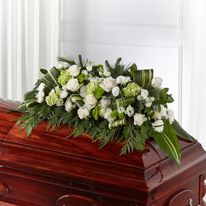 Hopeful Gesture Casket Spray –  Zapateria Y Floreria Hernandez, San Jose CA