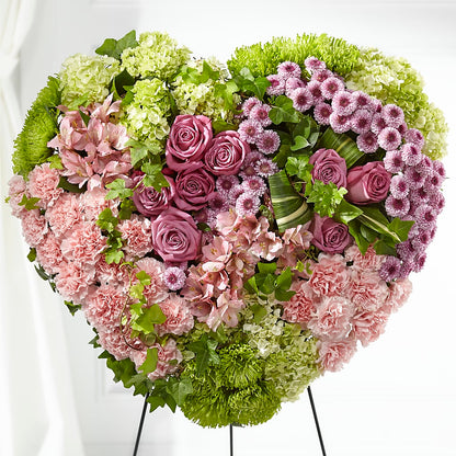 Heartwarming Standing Heart –  Zapateria Y Floreria Hernandez, San Jose CA