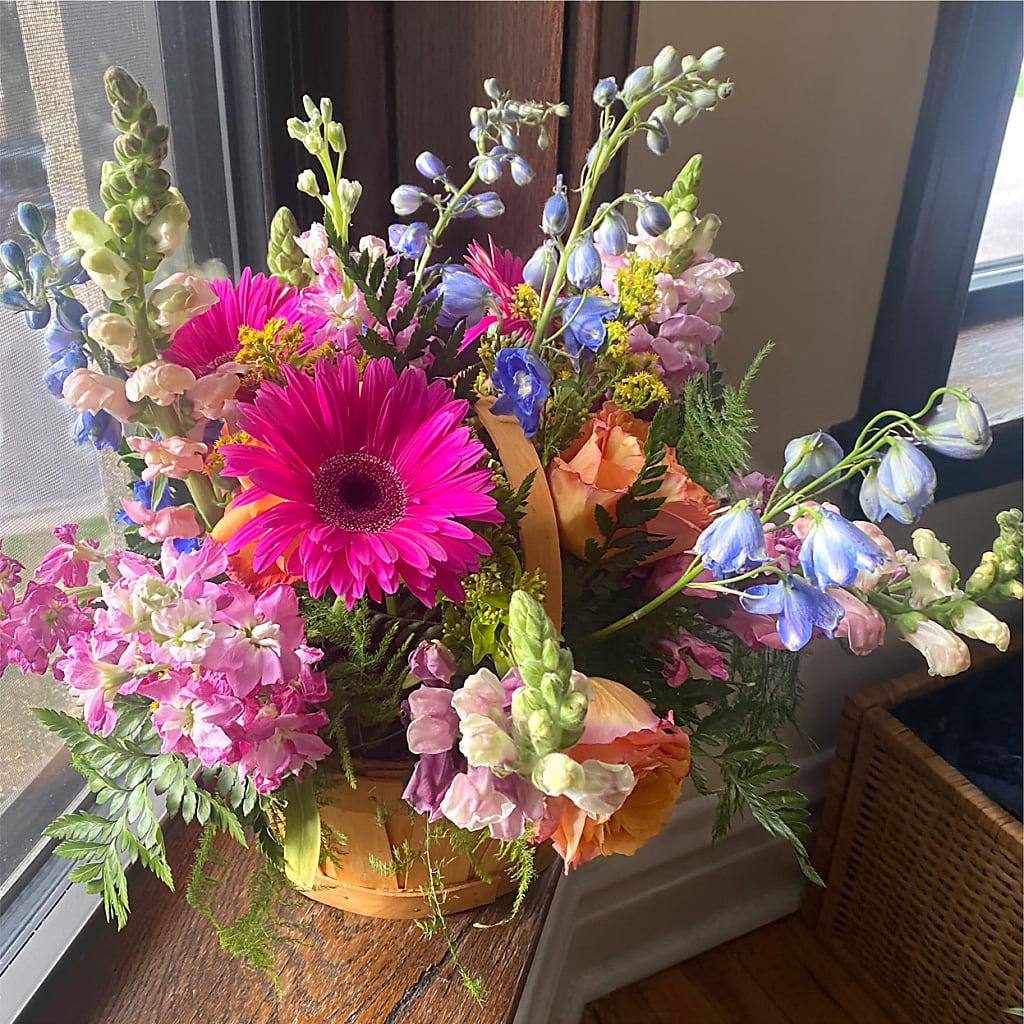 Garden of Life Basket –  Zapateria Y Floreria Hernandez, San Jose CA