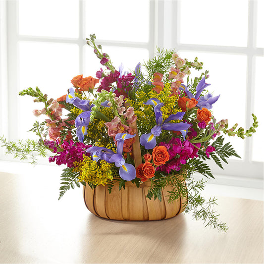 Garden of Life Basket –  Zapateria Y Floreria Hernandez, San Jose CA