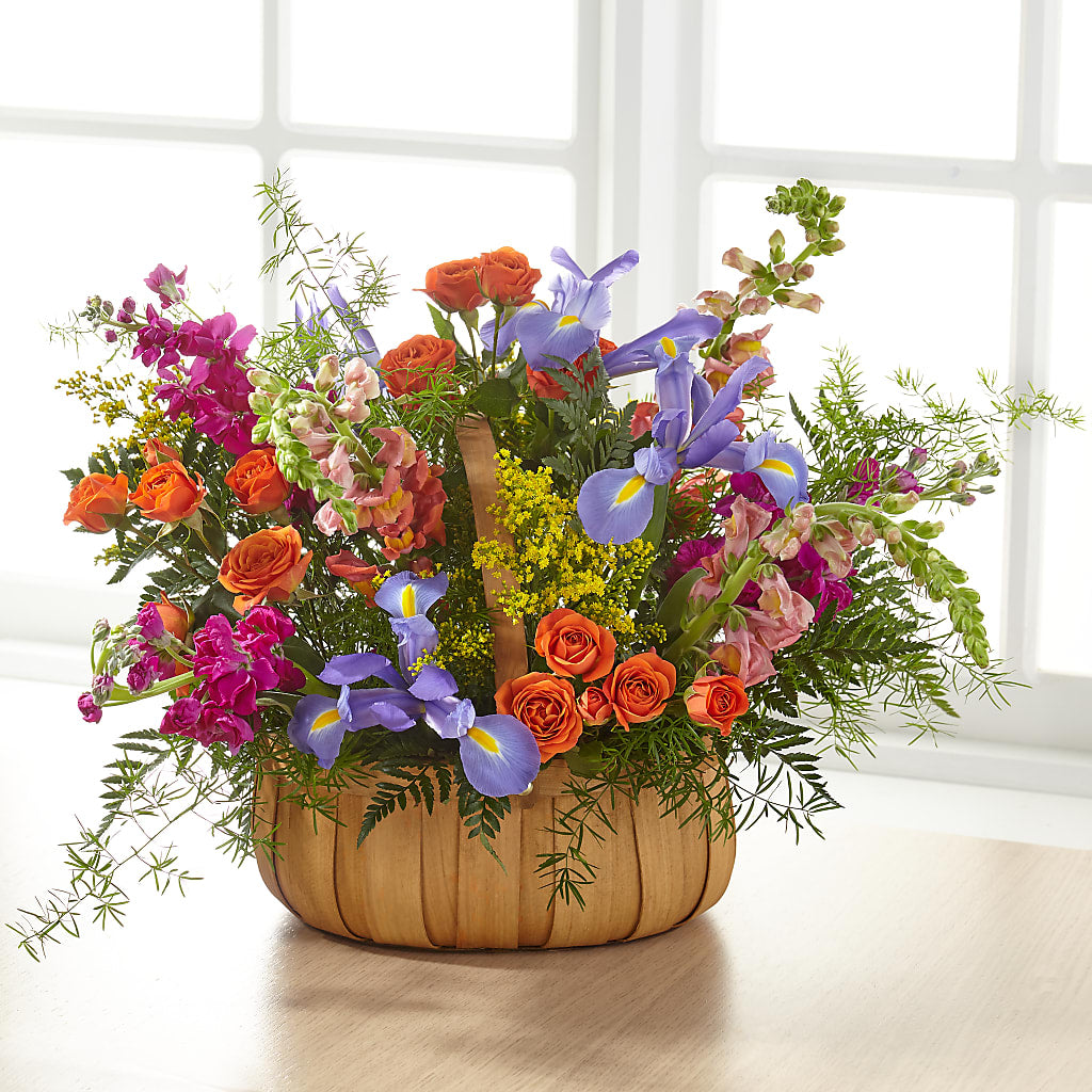 Garden of Life Basket –  Zapateria Y Floreria Hernandez, San Jose CA