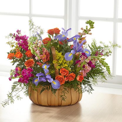 Garden of Life Basket –  Zapateria Y Floreria Hernandez, San Jose CA