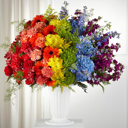 Pride & Unity Arrangement –  Zapateria Y Floreria Hernandez, San Jose CA