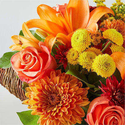 Bouquet of Blessings Cornucopia –  Zapateria Y Floreria Hernandez, San Jose CA