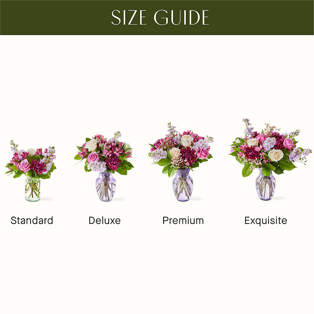 Amethyst Dreams Bouquet –  Zapateria Y Floreria Hernandez, San Jose CA