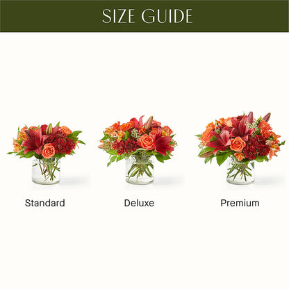 Crimson Leaves Bouquet –  Zapateria Y Floreria Hernandez, San Jose CA