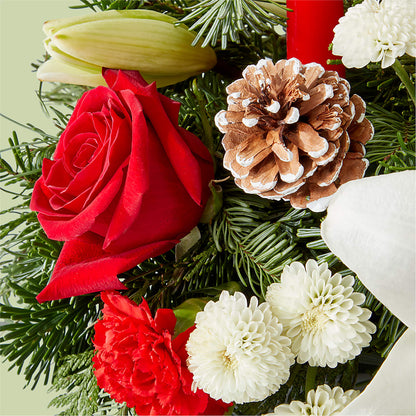 Seasonal Festivities Centerpiece –  Zapateria Y Floreria Hernandez, San Jose CA