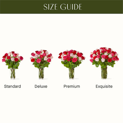 Charming Rose Bouquet –  Zapateria Y Floreria Hernandez, San Jose CA
