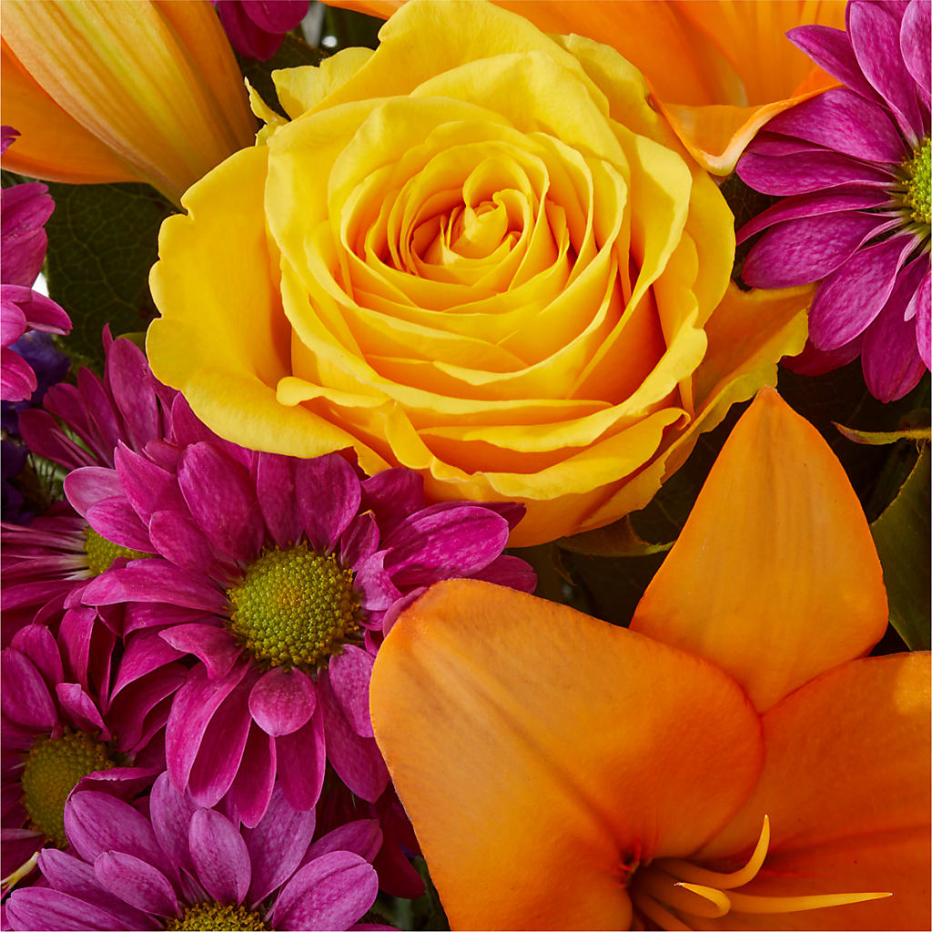 Colorful Visions Bouquet –  Zapateria Y Floreria Hernandez, San Jose CA