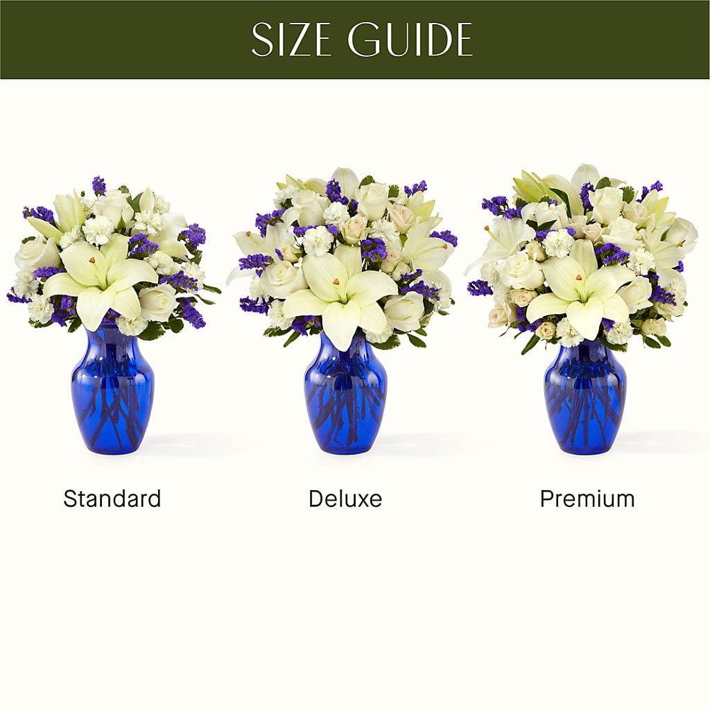Sapphire Rush Bouquet –  Zapateria Y Floreria Hernandez, San Jose CA