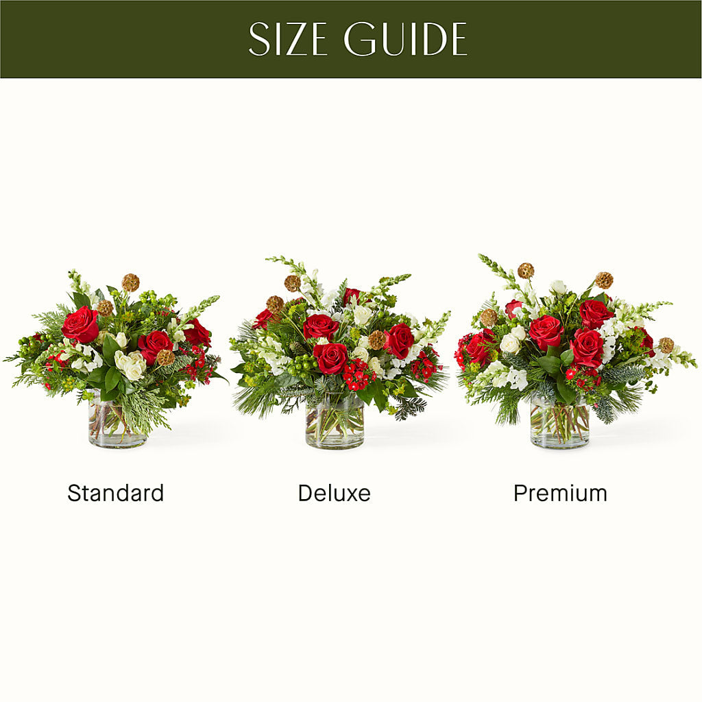 Deck the Halls Bouquet –  Zapateria Y Floreria Hernandez, San Jose CA