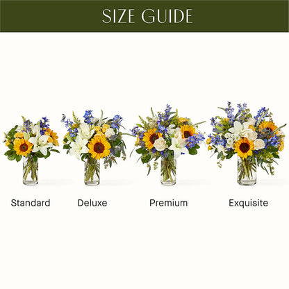 Wonderfully Sunny Bouquet –  Zapateria Y Floreria Hernandez, San Jose CA