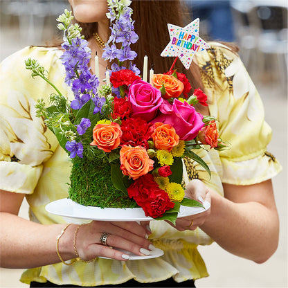 Best Year Yet Floral Cake –  Zapateria Y Floreria Hernandez, San Jose CA