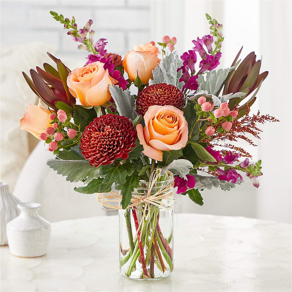 Moody Hues Bouquet –  Zapateria Y Floreria Hernandez, San Jose CA