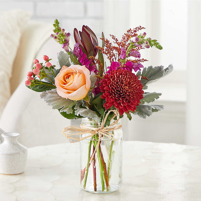 Moody Hues Bouquet –  Zapateria Y Floreria Hernandez, San Jose CA